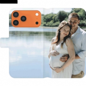 Leren Hoesje Voor iPhone 17 Pro Max Gepersonaliseerd