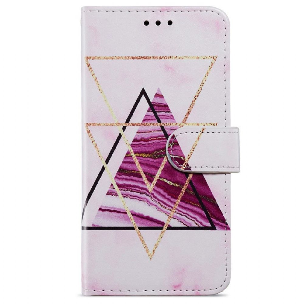 Folio-hoesje voor Samsung Galaxy A13 Intens Marmer