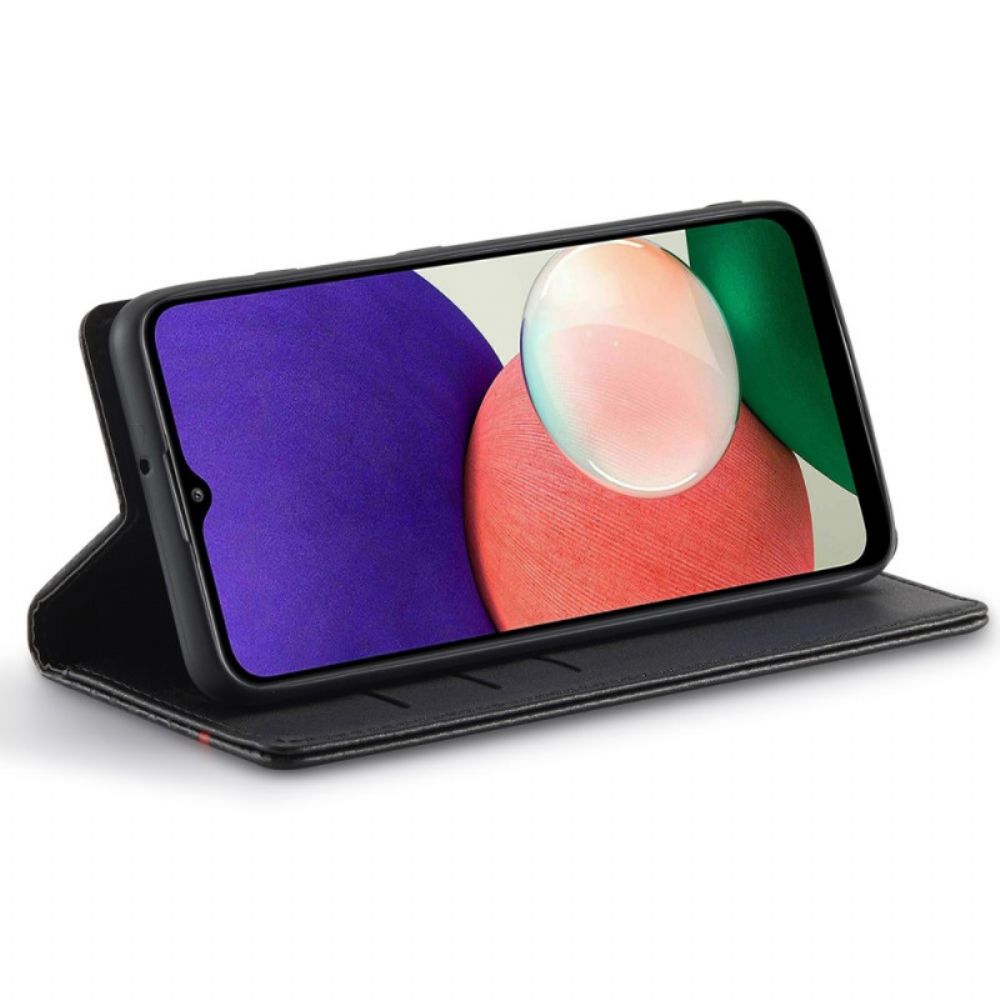 Folio-hoesje voor Samsung Galaxy A13 Koolstofvezel Lc.imeeke