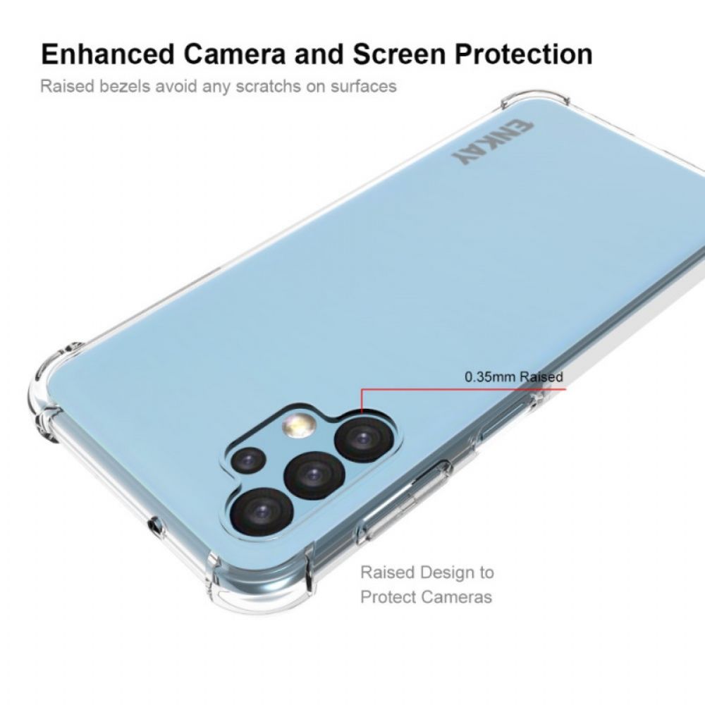 Hoesje voor Samsung Galaxy A13 4g Transparant Enkay