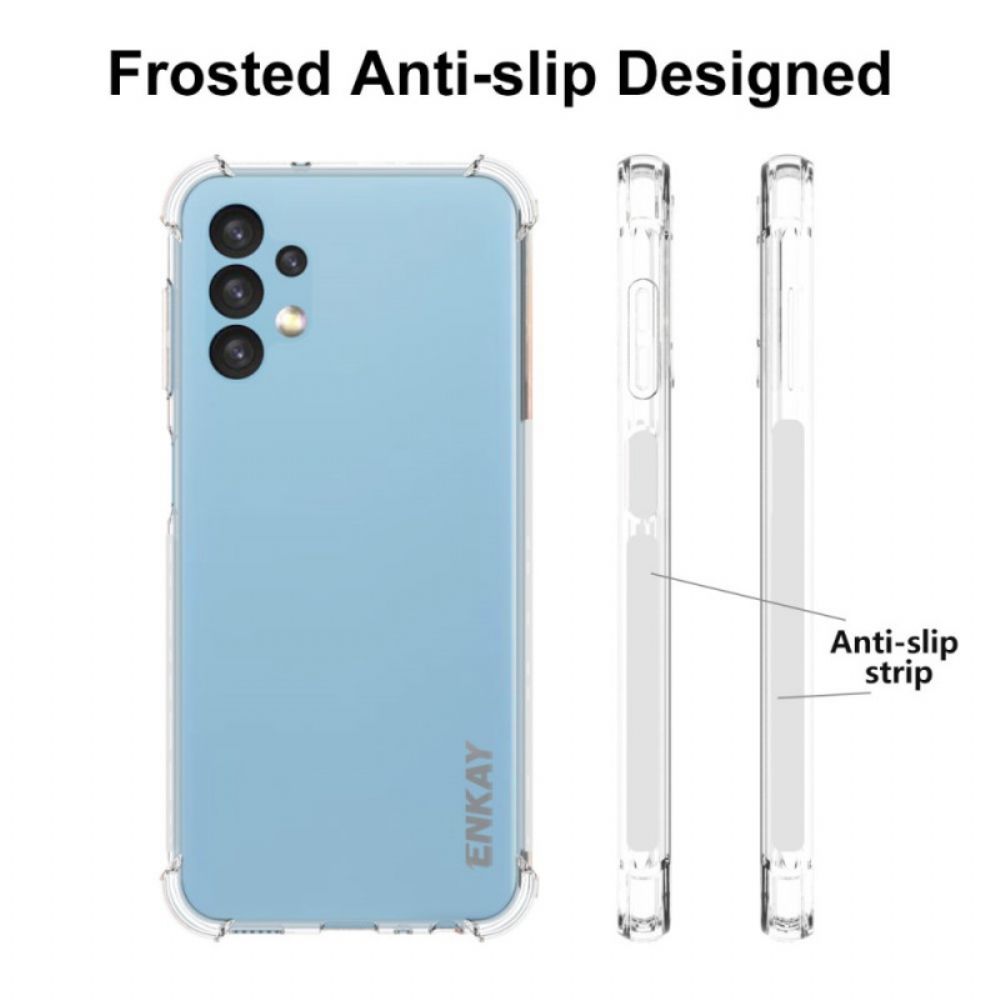Hoesje voor Samsung Galaxy A13 4g Transparant Enkay