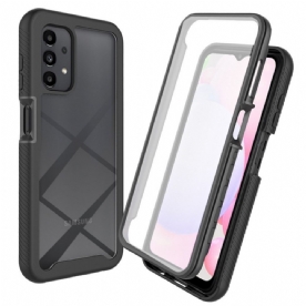 Hoesje voor Samsung Galaxy A13 Bumper En Schermbeschermer