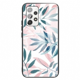 Hoesje voor Samsung Galaxy A13 Plantaardig Gehard Glas