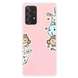 Telefoonhoesje voor Samsung Galaxy A13 Dieren Wauw