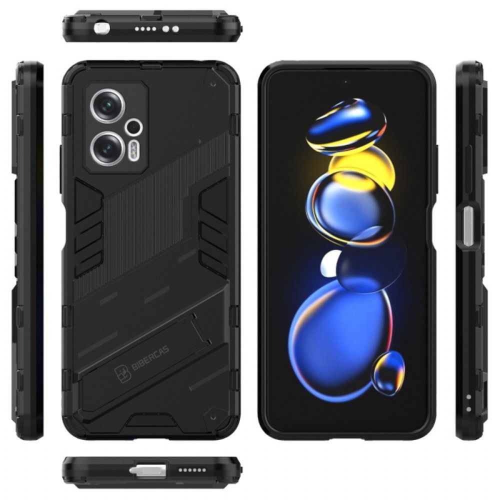 Hoesje voor Poco X4 GT Handsfree Twee Standen Verwijderbare Standaard