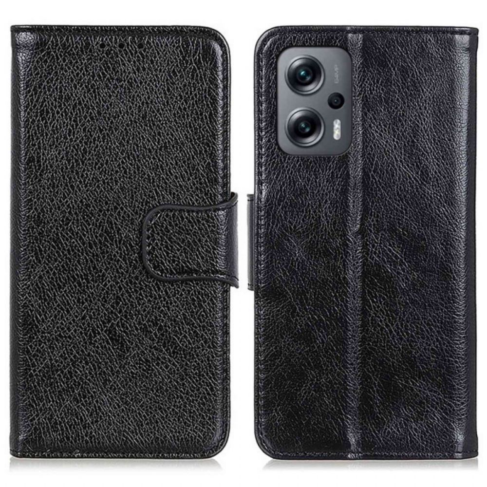 Leren Hoesje voor Poco X4 GT Nappa Splitleer