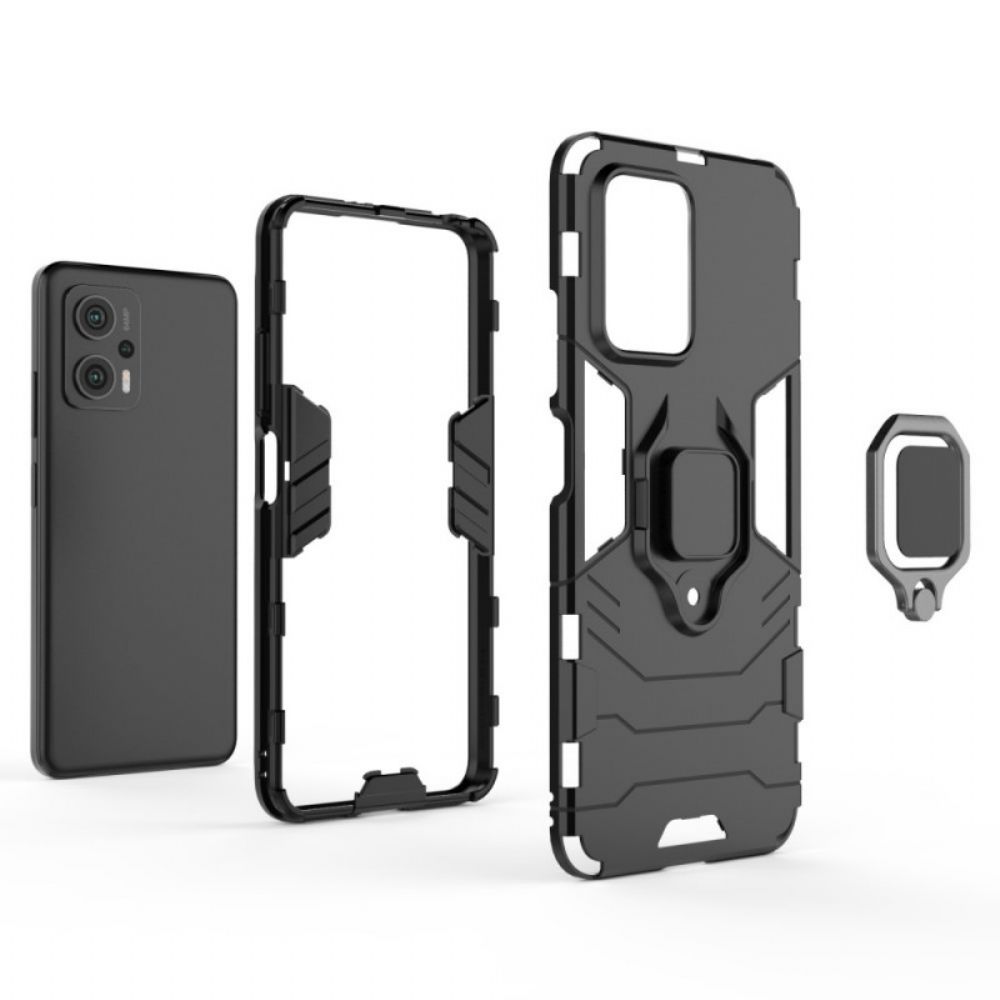 Telefoonhoesje voor Poco X4 GT Resistente Ring