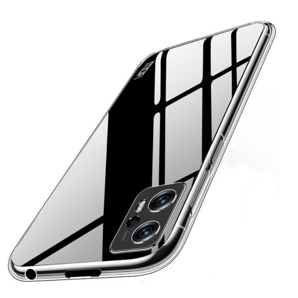 Telefoonhoesje voor Poco X4 GT Siliconenkristal Onzichtbaar