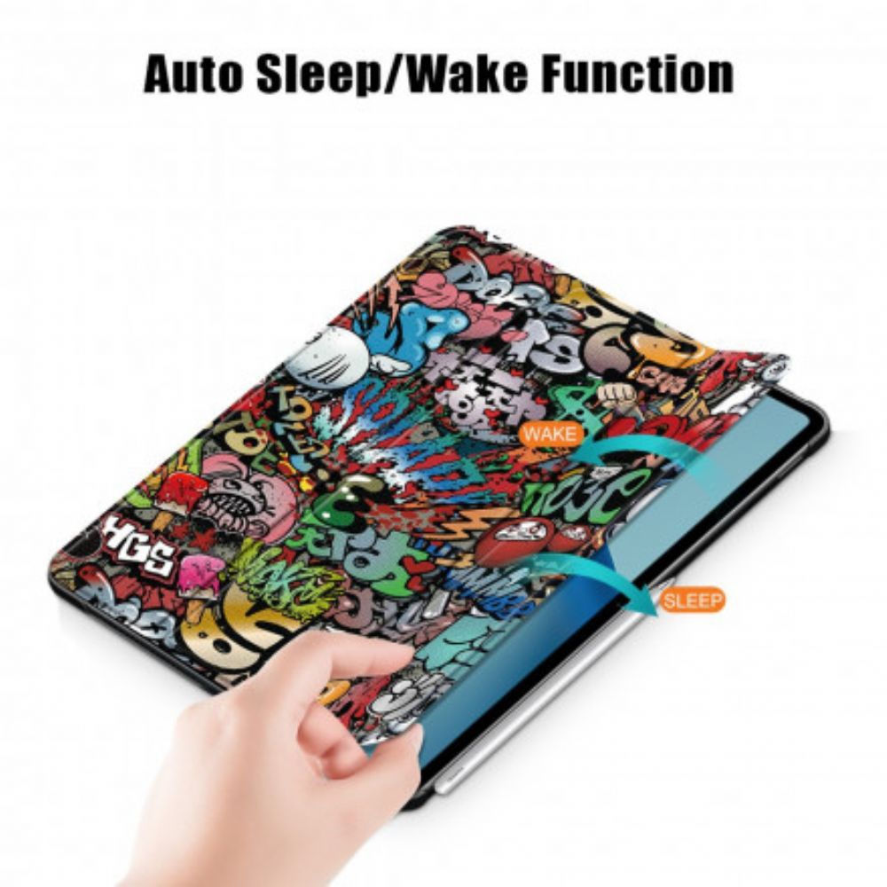 Bescherming Hoesje voor Huawei MatePad Pro 12.6 Verbeterde Graffiti