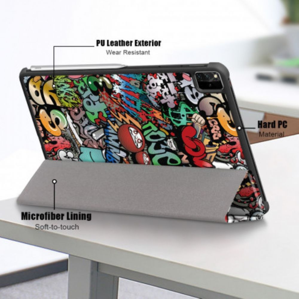 Bescherming Hoesje voor Huawei MatePad Pro 12.6 Verbeterde Graffiti