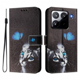 Bescherming Hoesje Xiaomi 15 Pro Vlinder En Kat