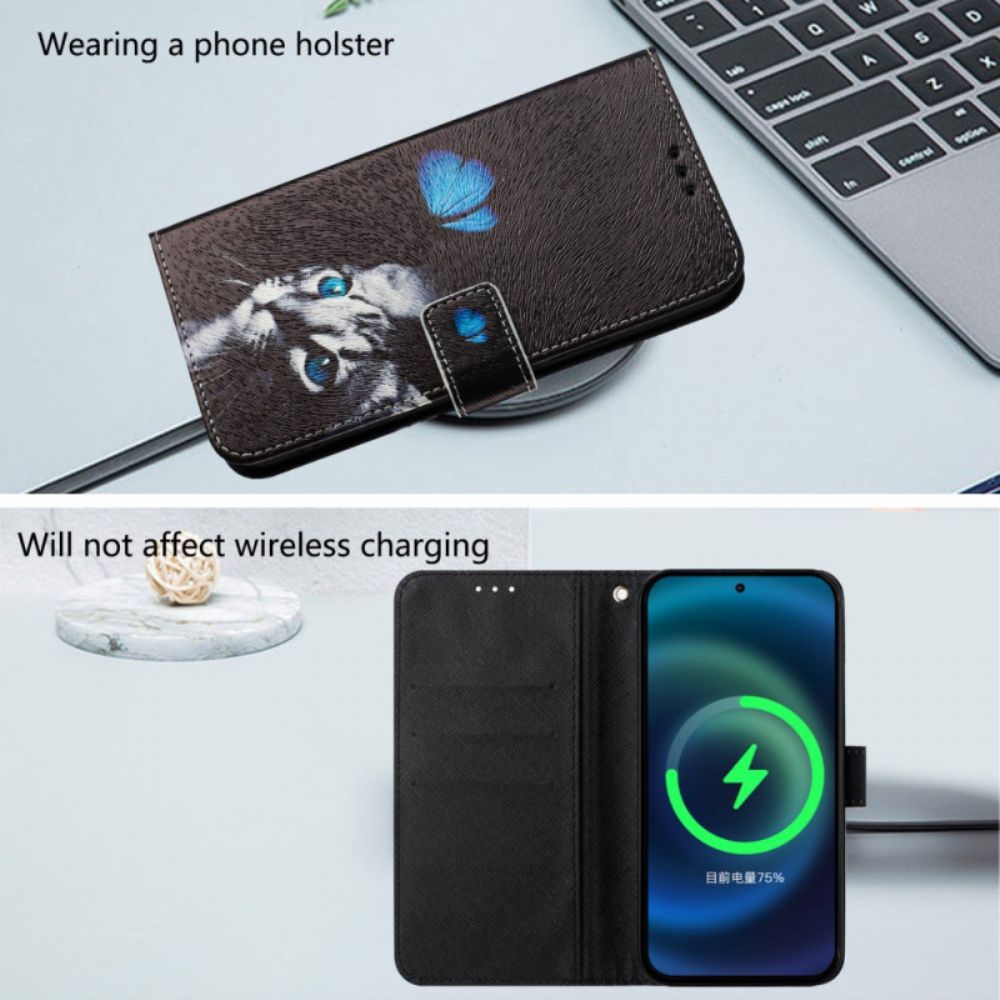 Bescherming Hoesje Xiaomi 15 Pro Vlinder En Kat