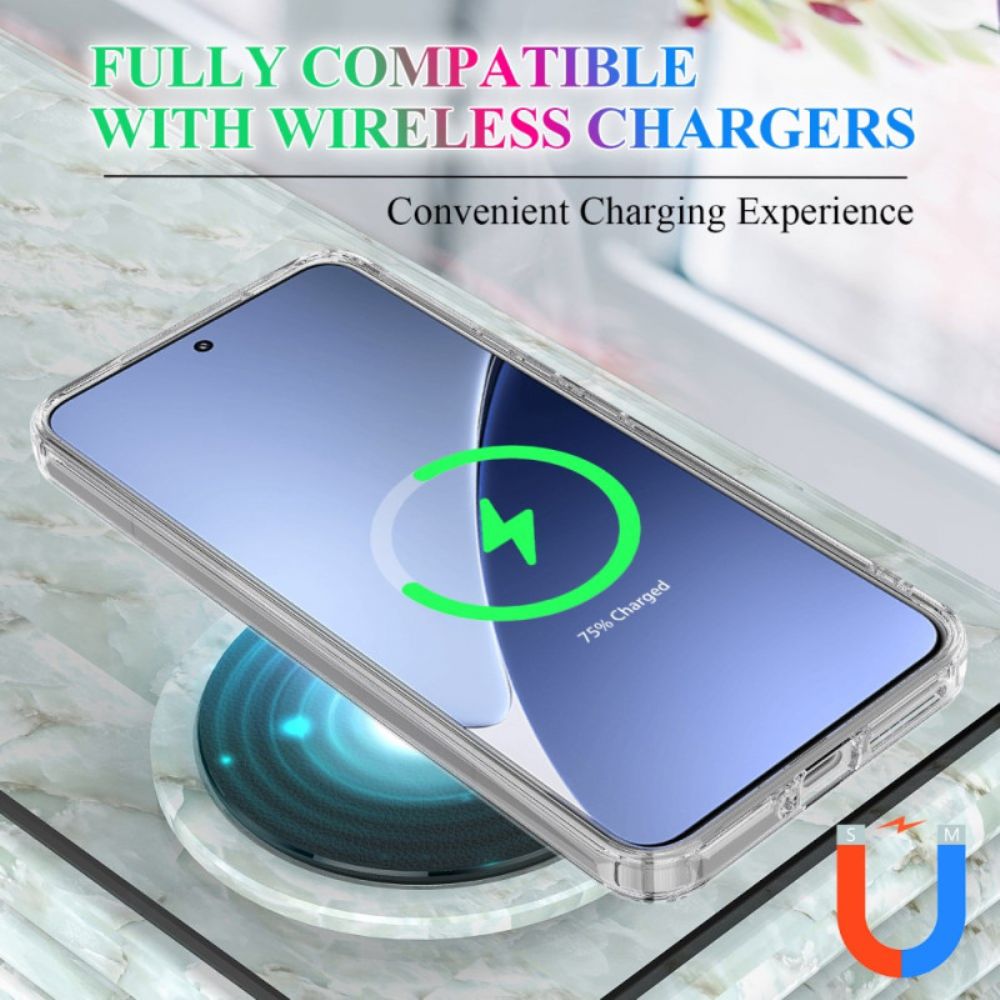 Case Hoesje Xiaomi 15 Pro Telefoonhoesje Transparant Magsafe-compatibel