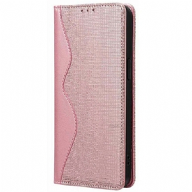 Folio-hoesje Voor Xiaomi 15 Pro Rfid-bescherming Met Golvend Patroon