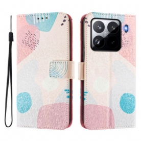 Folio-hoesje Xiaomi 15 Pro Telefoonhoesje Graffiti-patroon