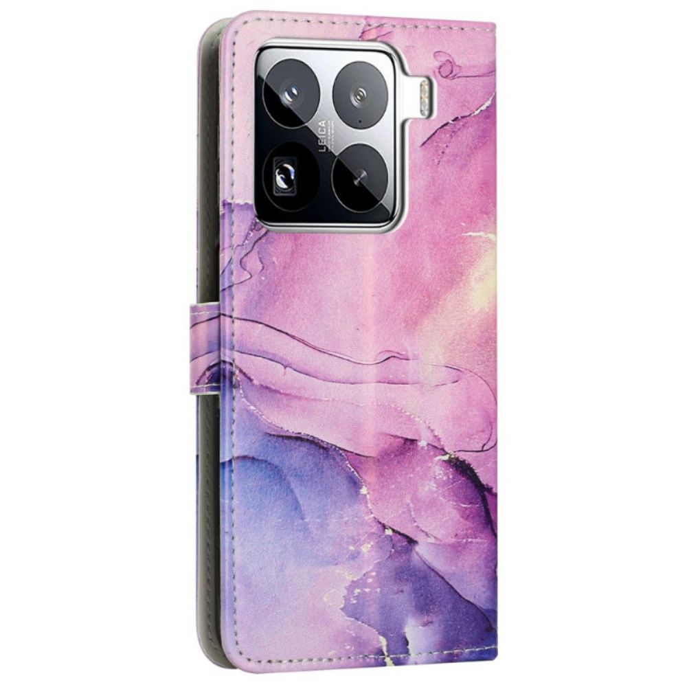 Folio-hoesje Xiaomi 15 Pro Telefoonhoesje Marmerlook