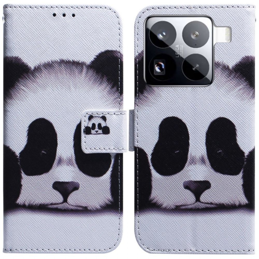 Folio-hoesje Xiaomi 15 Pro Telefoonhoesje Panda