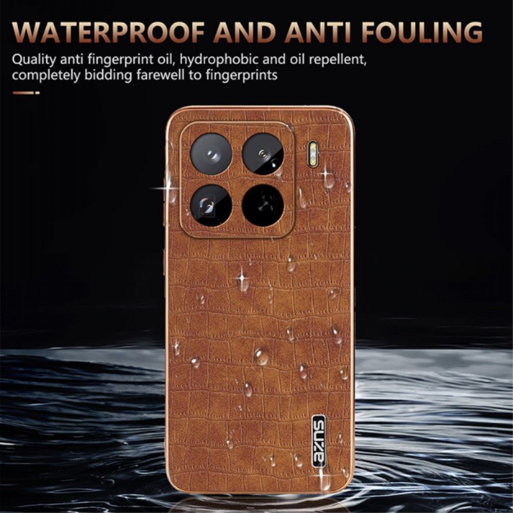 Hoesje Voor Xiaomi 15 Pro Azns Krokodillenstijl