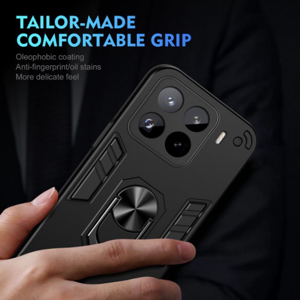 Hoesje Voor Xiaomi 15 Pro Schokbestendige Ringhouder