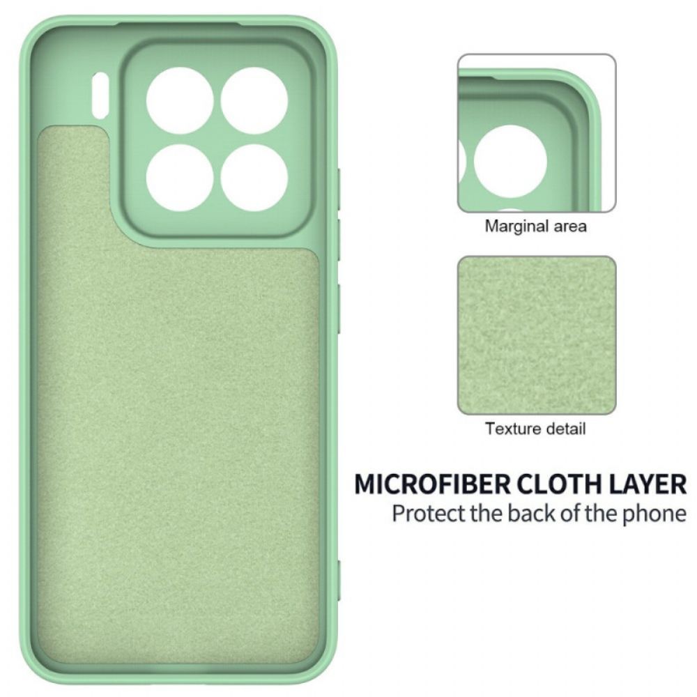 Hoesje Voor Xiaomi 15 Pro Sleutelkoord Van Vloeibare Siliconen