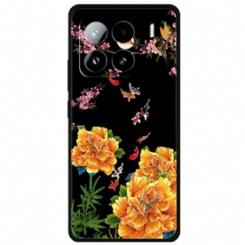 Hoesje Xiaomi 15 Pro Bloemen En Vissen