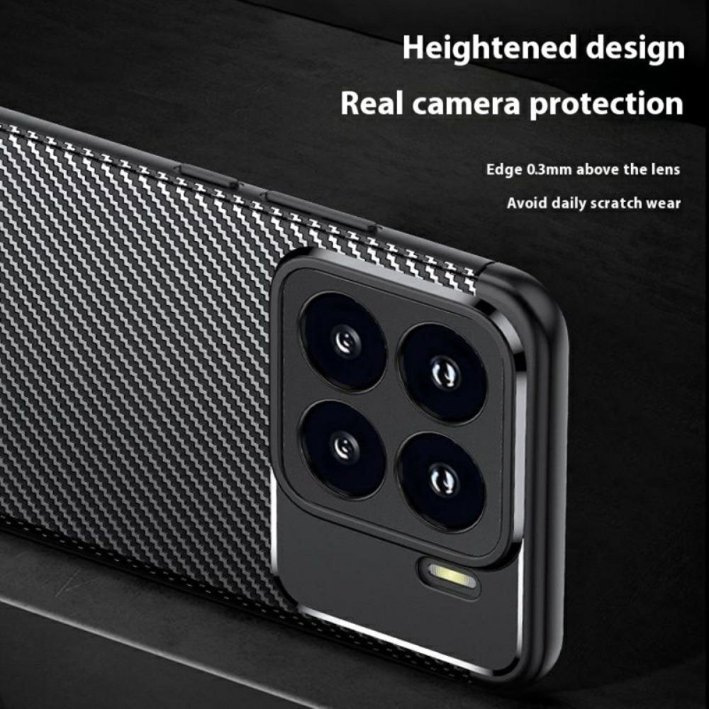 Hoesje Xiaomi 15 Pro Flexibele Koolstofvezel Bescherming Hoesje