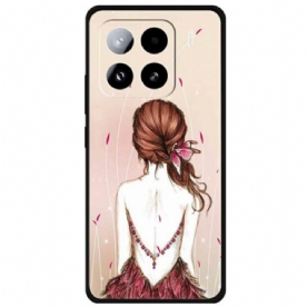 Hoesje Xiaomi 15 Pro Geschetst Meisje Bescherming Hoesje