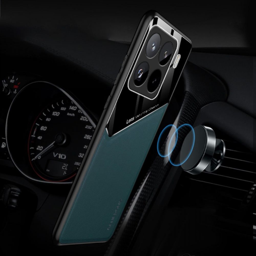 Hoesje Xiaomi 15 Pro Ultradun Imitatieleer Bescherming Hoesje