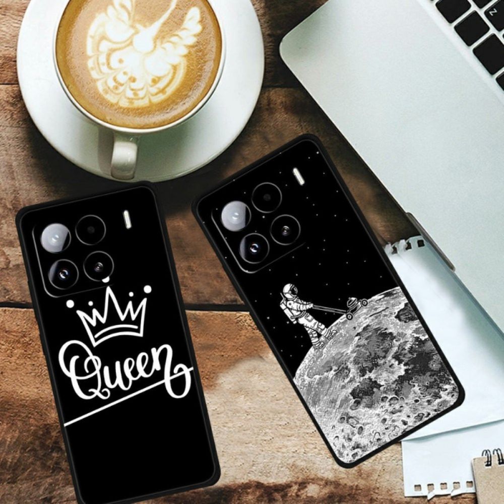 Hoesje Xiaomi 15 Pro Witte Harten Bescherming Hoesje