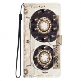 Leren Hoesje Voor Xiaomi 15 Pro 3d Cassette
