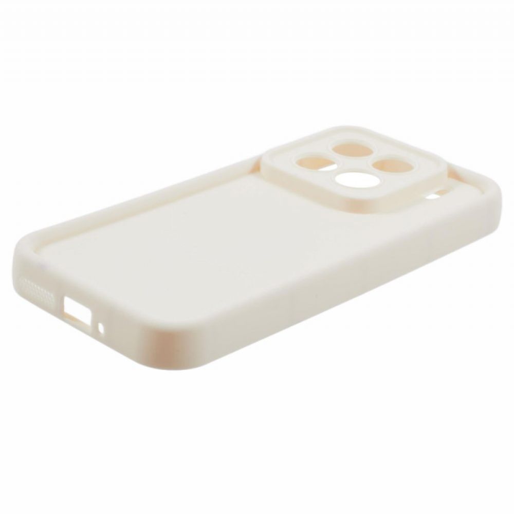 Leren Hoesje Voor Xiaomi 15 Pro Gegroefd Ontwerp