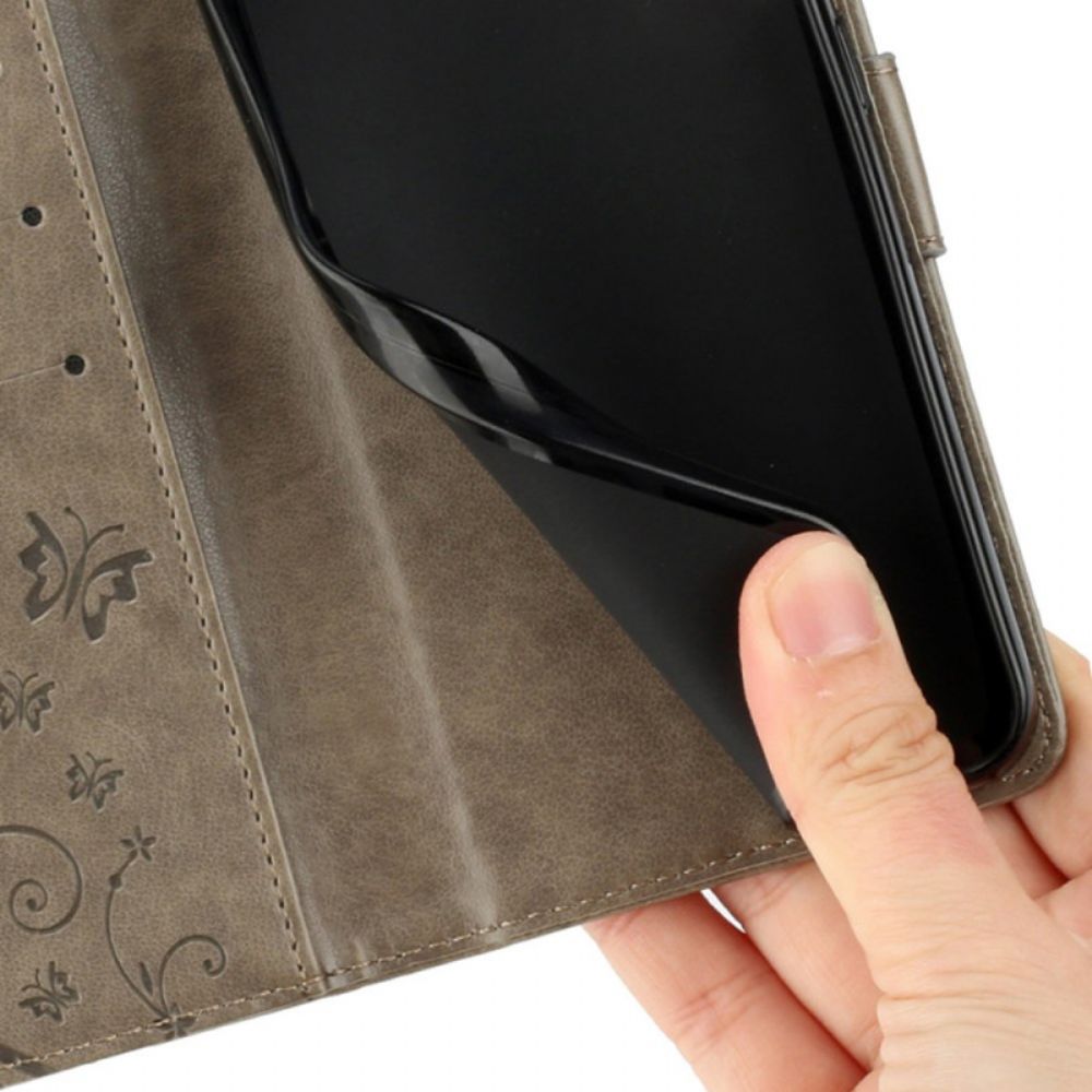 Leren Hoesje Xiaomi 15 Pro Bloemen Bescherming Hoesje