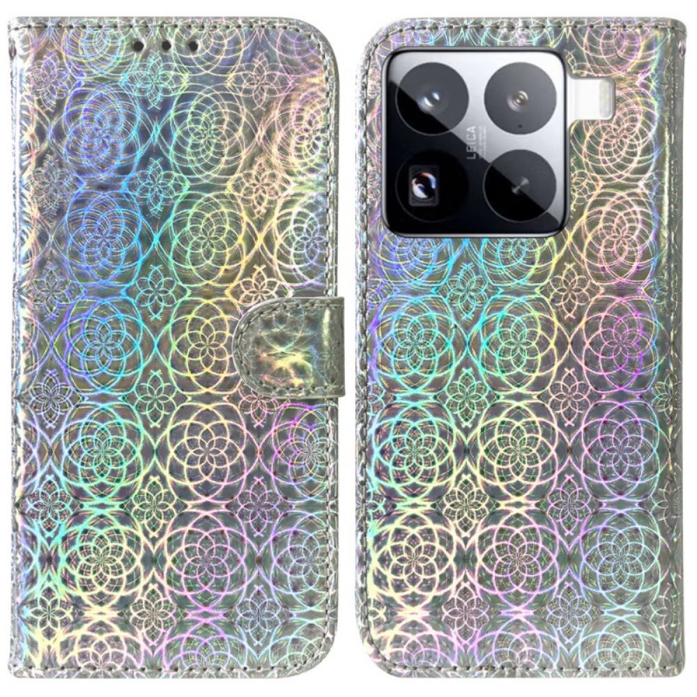 Leren Hoesje Xiaomi 15 Pro Discostijl Bescherming Hoesje