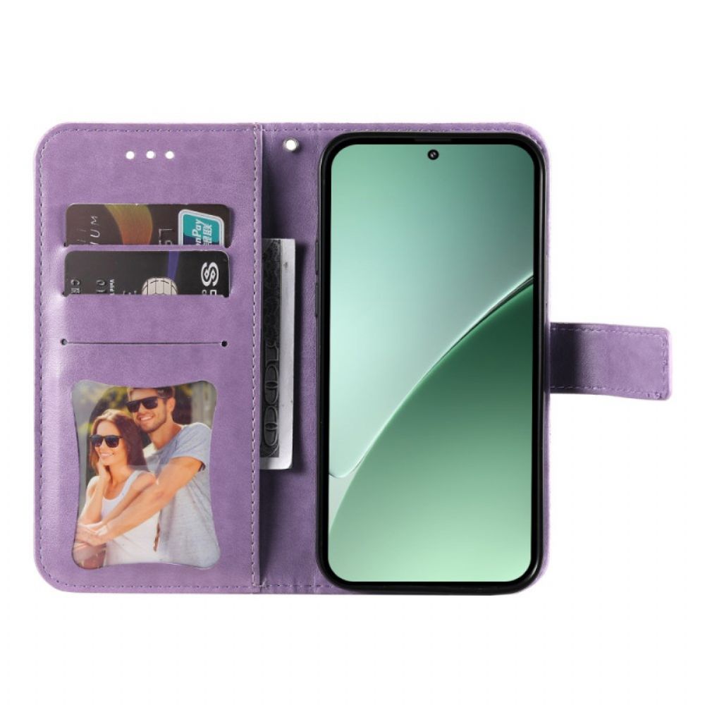 Leren Hoesje Xiaomi 15 Pro Mandala-print Bescherming Hoesje