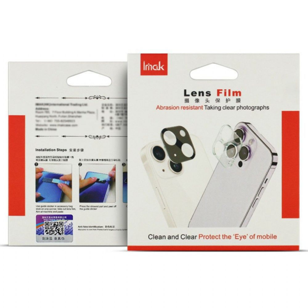 Beschermend Lens Van Gehard Glas Voor Xiaomi Redmi Note 14 Pro 5g / Poco X7 (zwarte Versie)