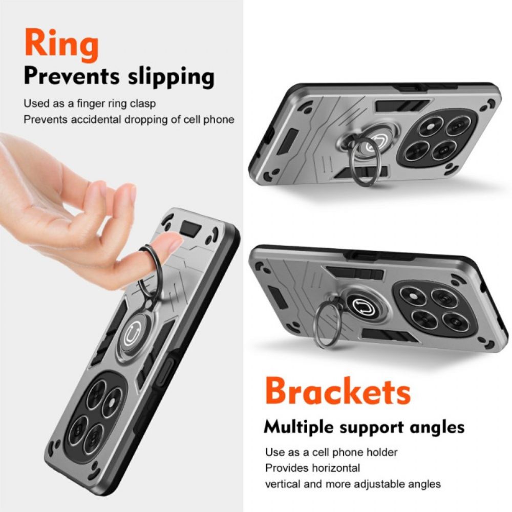 Case Hoesje Poco X7 5g Telefoonhoesje Magsafe-compatibele Schuifbare Camerahoes Met Standaard