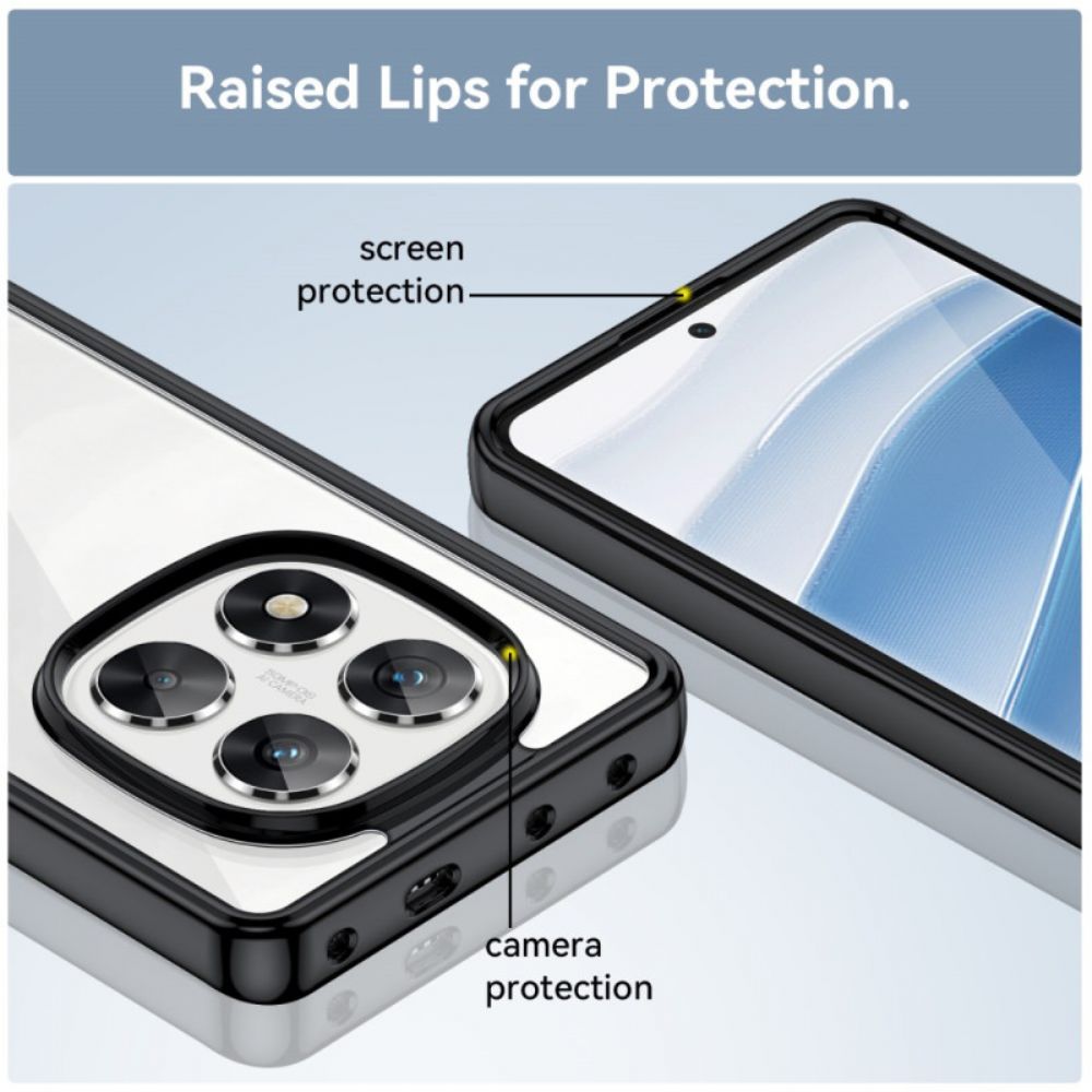 Cover Hoesje Poco X7 5g Telefoonhoesje Acryl En Siliconen