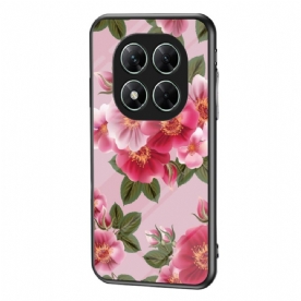 Cover Hoesje Poco X7 5g Telefoonhoesje Bloemenprint