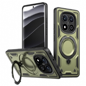 Cover Hoesje Poco X7 5g Telefoonhoesje Draaibare Houder En Magsafe-compatibel