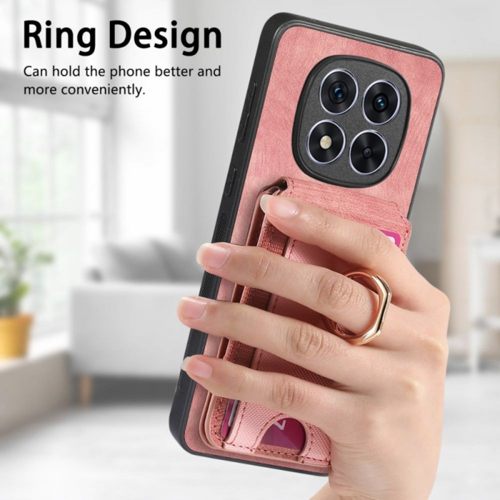 Cover Hoesje Poco X7 5g Telefoonhoesje Magnetische Kaarthouder Met Verticale Klep