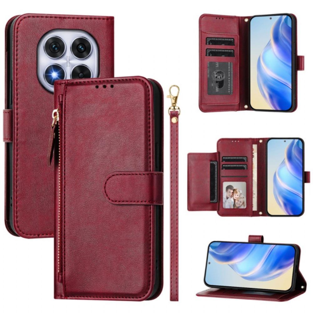 Flip Case Leren Poco X7 5g Retro Multifunctioneel