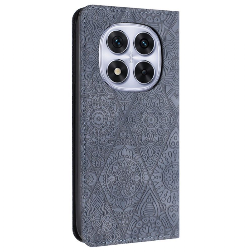 Folio-hoesje Poco X7 5g Patchwork