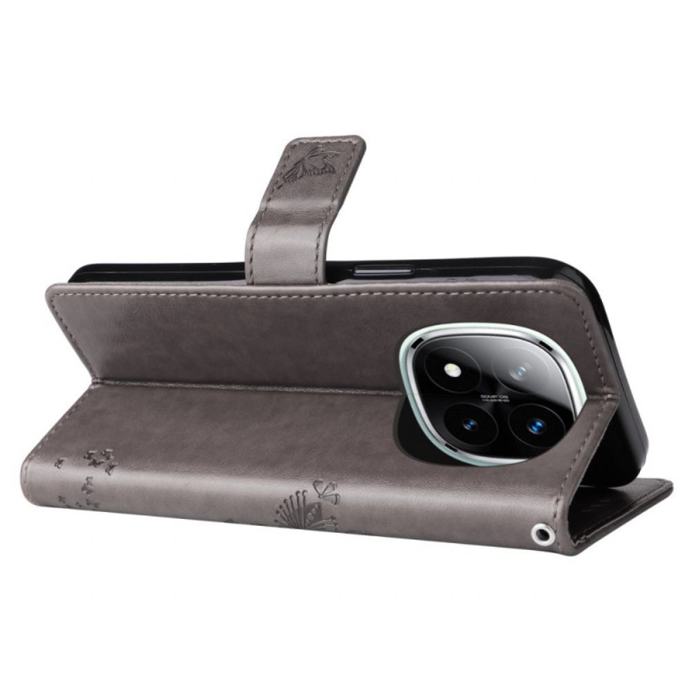 Folio-hoesje Poco X7 5g Telefoonhoesje Boom En Kat