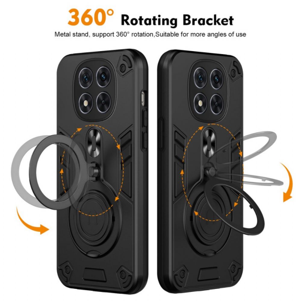 Hoesje Poco X7 5g Draaibare Standaard Bescherming Hoesje