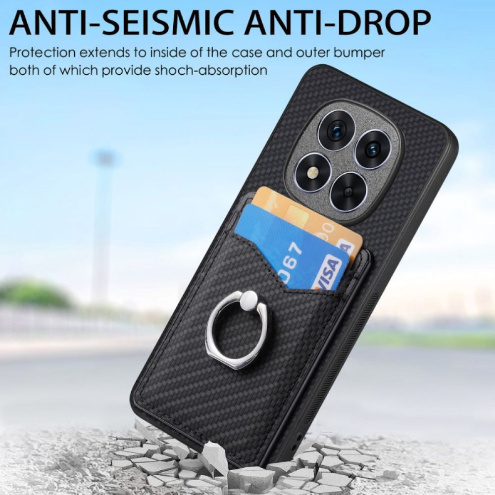 Hoesje Poco X7 5g Kaarthouder En Standaard Bescherming Hoesje