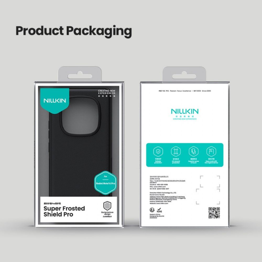 Hoesje Poco X7 5g Mat Shield Pro Nillkin