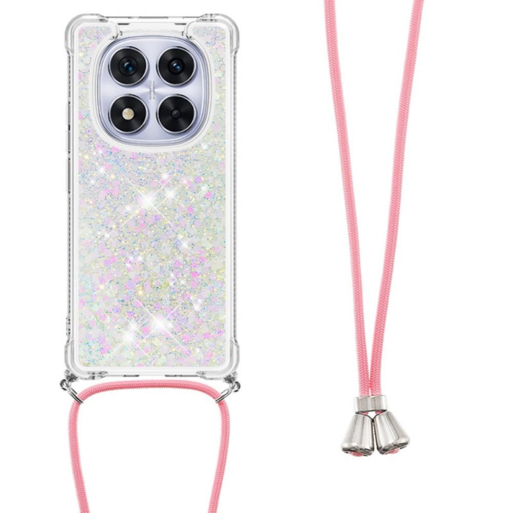 Hoesje Poco X7 5g Pailletten