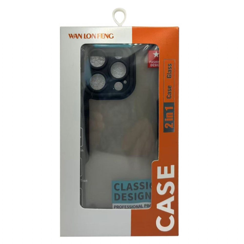 Hoesje Poco X7 5g Siliconen Kleur Met Gehard Glazen Schermbeschermer