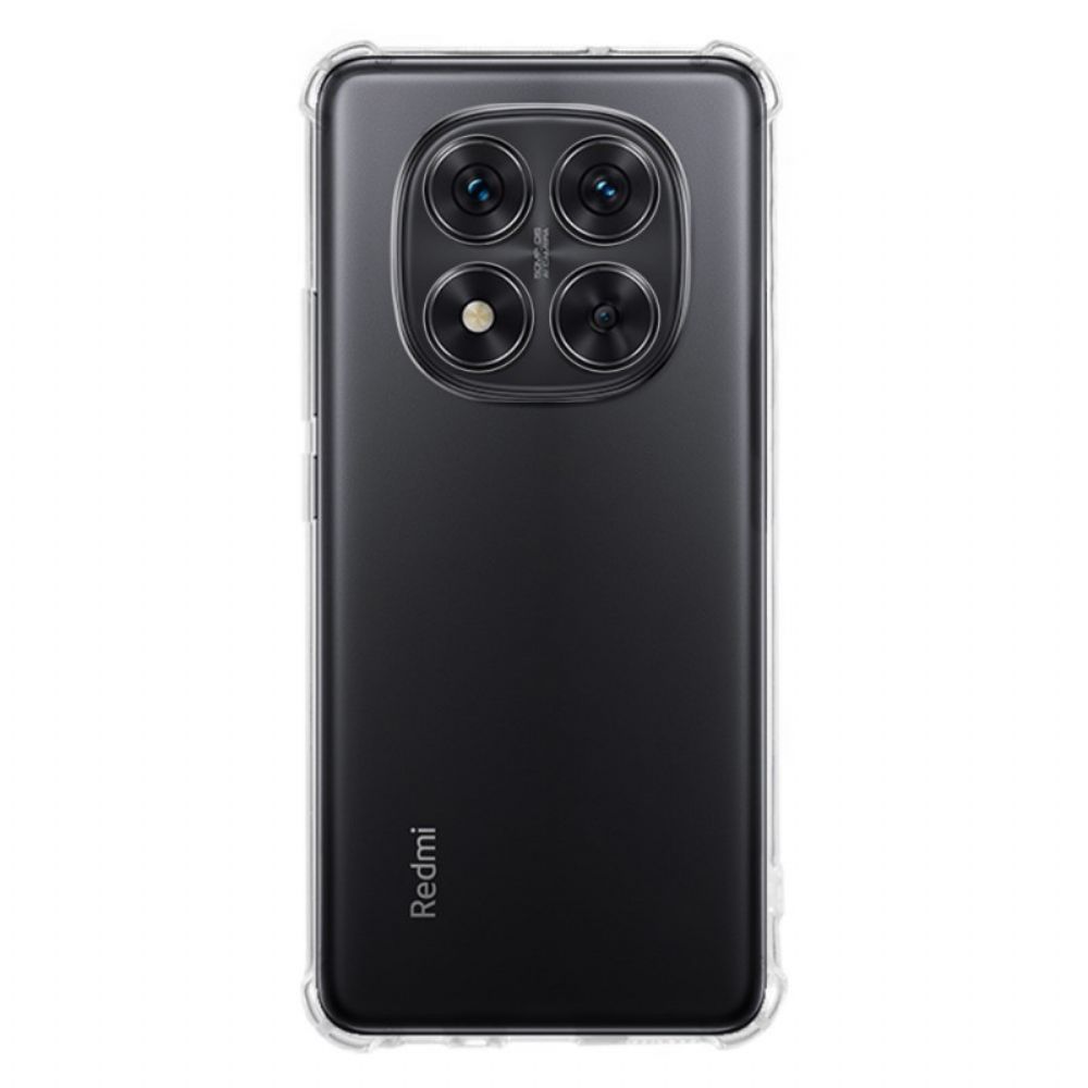 Hoesje Poco X7 5g Transparant Met Verstevigde Hoeken