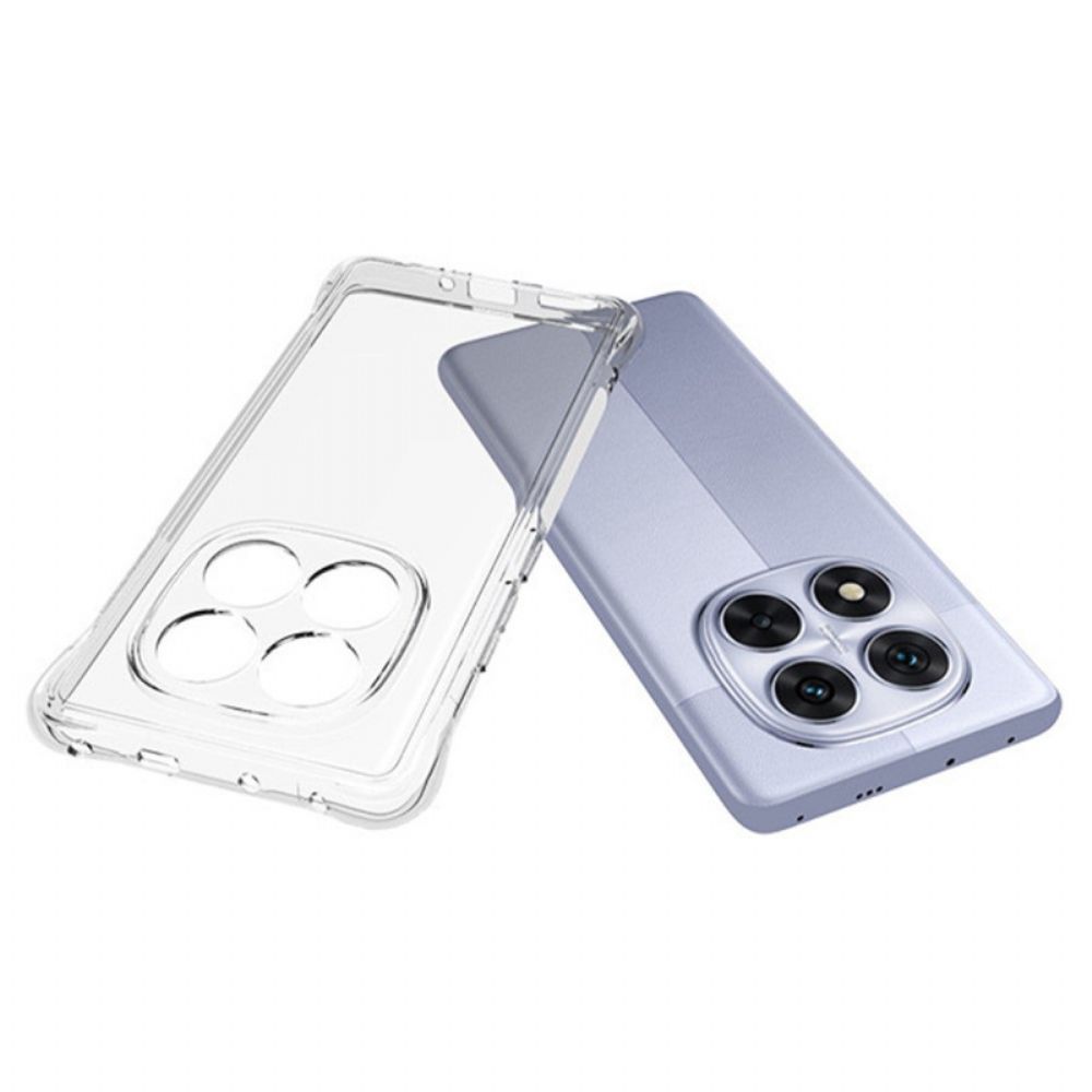 Hoesje Poco X7 5g Versterkte Transparante Schermbeschermer